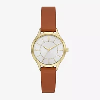 Womens Brown Strap Watch Fmdjo265
