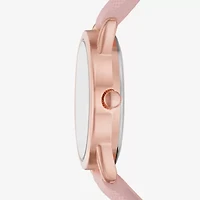 Womens Pink Strap Watch Fmdjo266