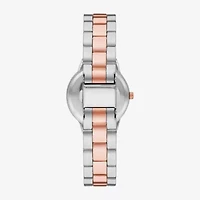 Ladies Boxed Sets Womens Crystal Accent Two Tone 4-pc. Watch Boxed Set Fmdjset345