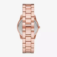 Ladies Boxed Sets Womens Crystal Accent Rose Goldtone 5-pc. Watch Boxed Set Fmdjset340