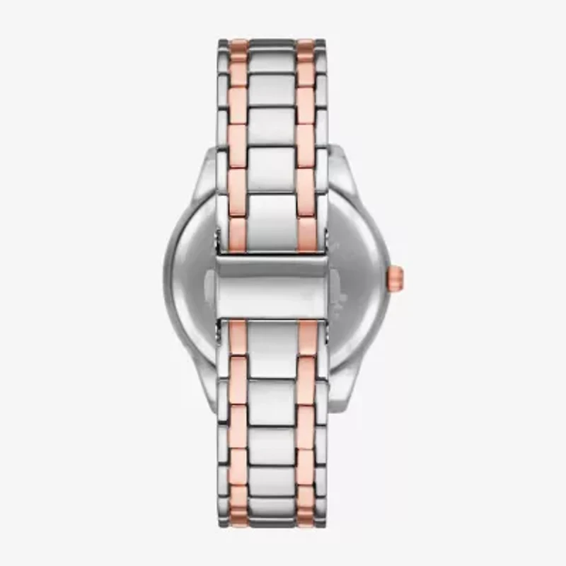 Geneva Geneva Ladies Womens Crystal Accent Two Tone Bracelet Watch Fmdjm265