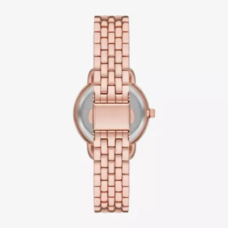 Geneva Geneva Ladies Womens Crystal Accent Rose Goldtone Bracelet Watch Fmdjm267
