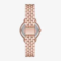Geneva Geneva Ladies Womens Crystal Accent Rose Goldtone Bracelet Watch Fmdjm267