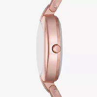 Geneva Ladies Womens Crystal Accent Rose Goldtone 2-pc. Watch Boxed Set Fmdjset073