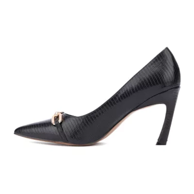 New York & Company Katerina Womens Pointed Closed Toe Stiletto Heel Pumps