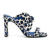 New York & Company Gerri Womens Square Open Toe Block Heel Pumps