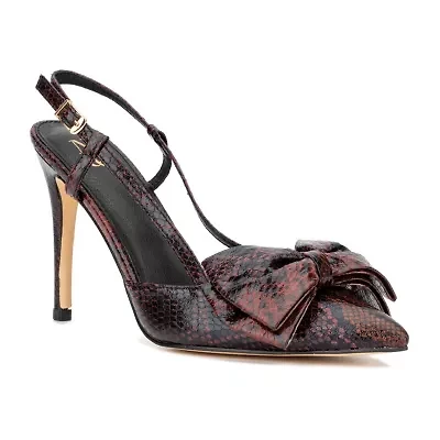 New York & Company Georgina Womens Pointed Closed Toe Stiletto Heel Pumps