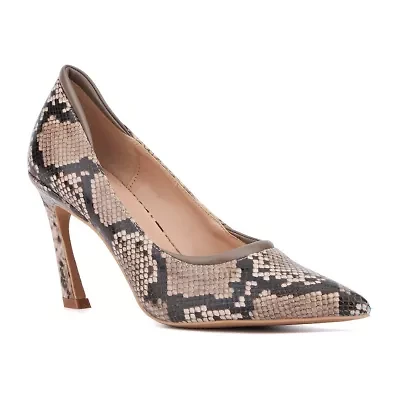 New York & Company Kailynn Pointy Womens Pointed Closed Toe Stiletto Heel Pumps
