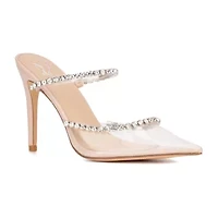 New York & Company Fatimas Womens Pointed Closed Toe Stiletto Heel Pumps