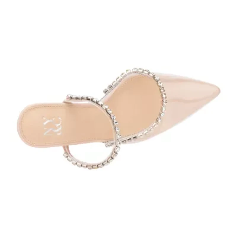 New York & Company Fatimas Womens Pointed Closed Toe Stiletto Heel Pumps