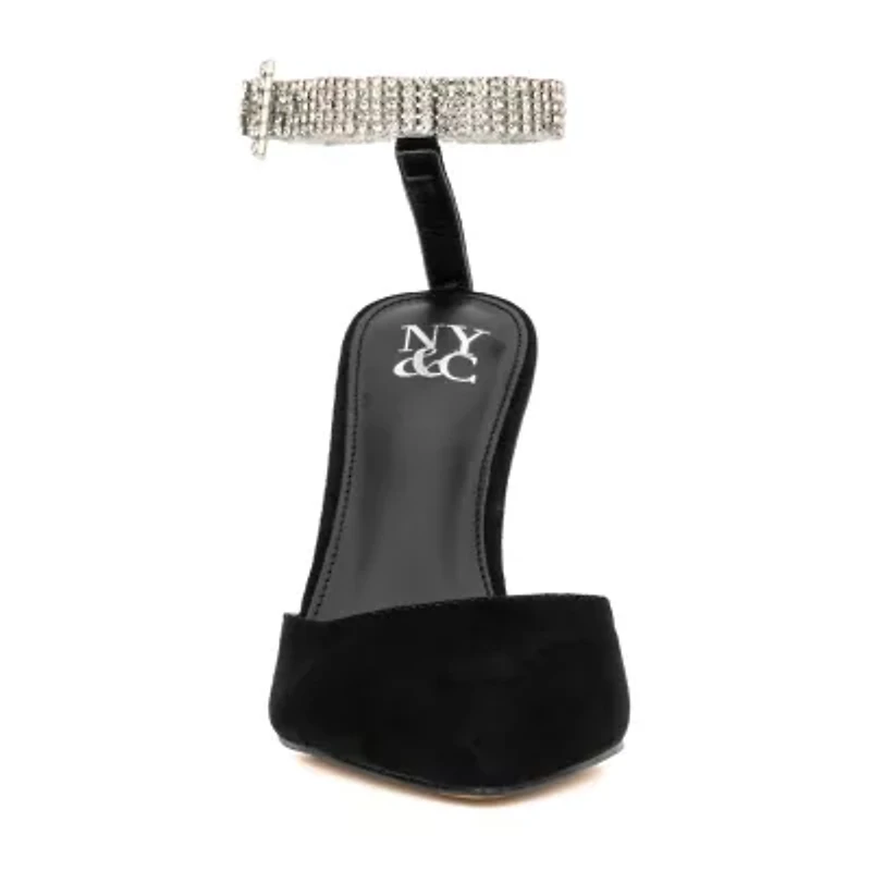 New York & Company Mallory Womens Pointed Closed Toe Stiletto Heel Pumps