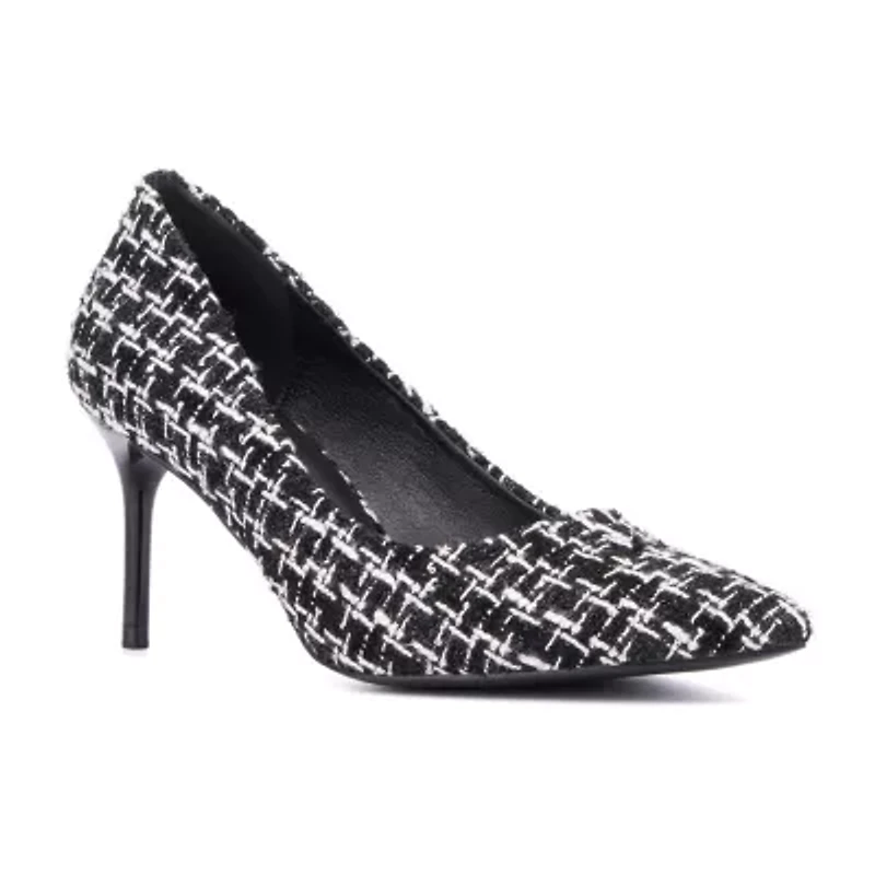 New York & Company Belles Womens Pointed Closed Toe Stiletto Heel Pumps