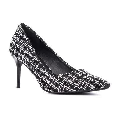 New York & Company Belles Womens Pointed Closed Toe Stiletto Heel Pumps