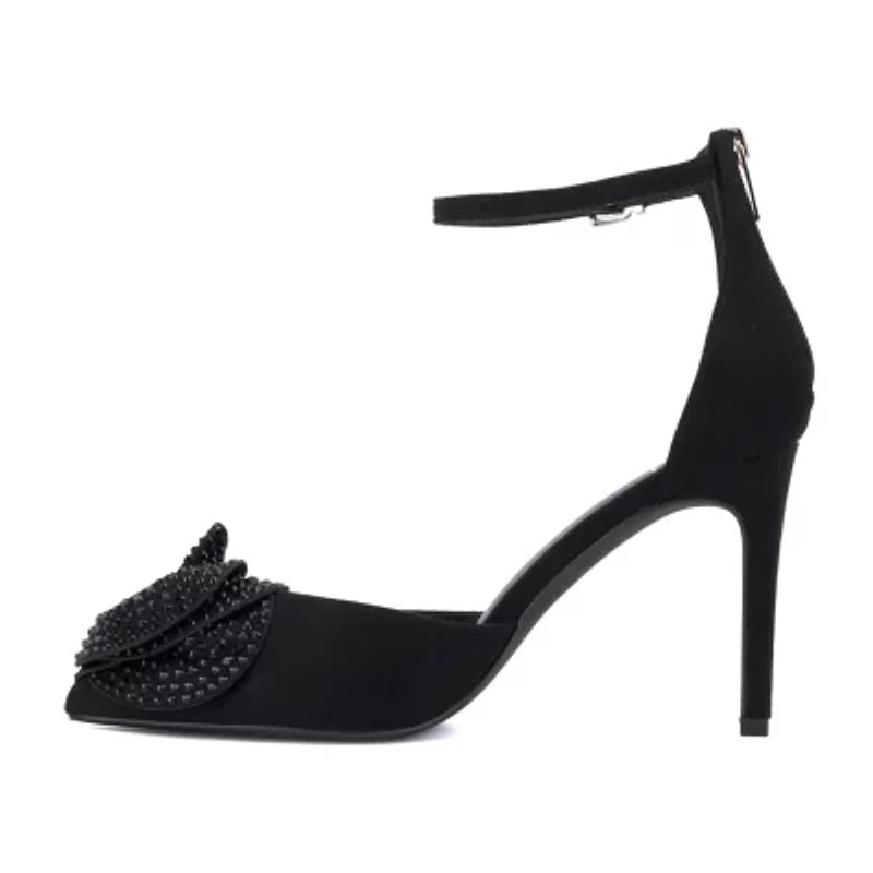 New York & Company Mandell Pointy Womens Pointed Closed Toe Stiletto Heel Pumps