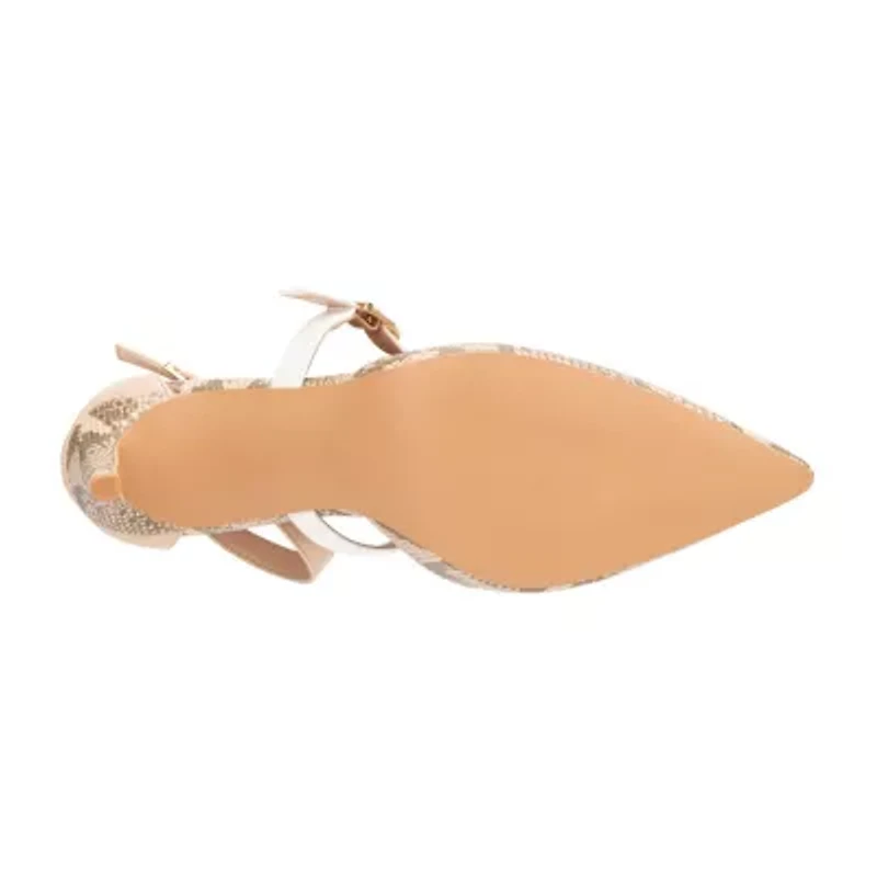 New York & Company Jaelynn Womens Pointed Closed Toe Stiletto Heel Pumps