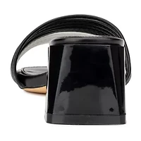 New York & Company Hera Womens Square Mules