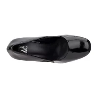New York & Company Nancys Womens Square Closed Toe Block Heel Pumps