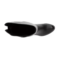 New York & Company Womens Amory Stacked Heel Over the Knee Boots