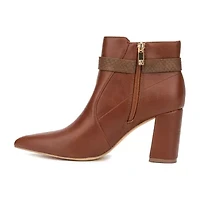New York & Company Womens Elisabeth Block Heel Booties