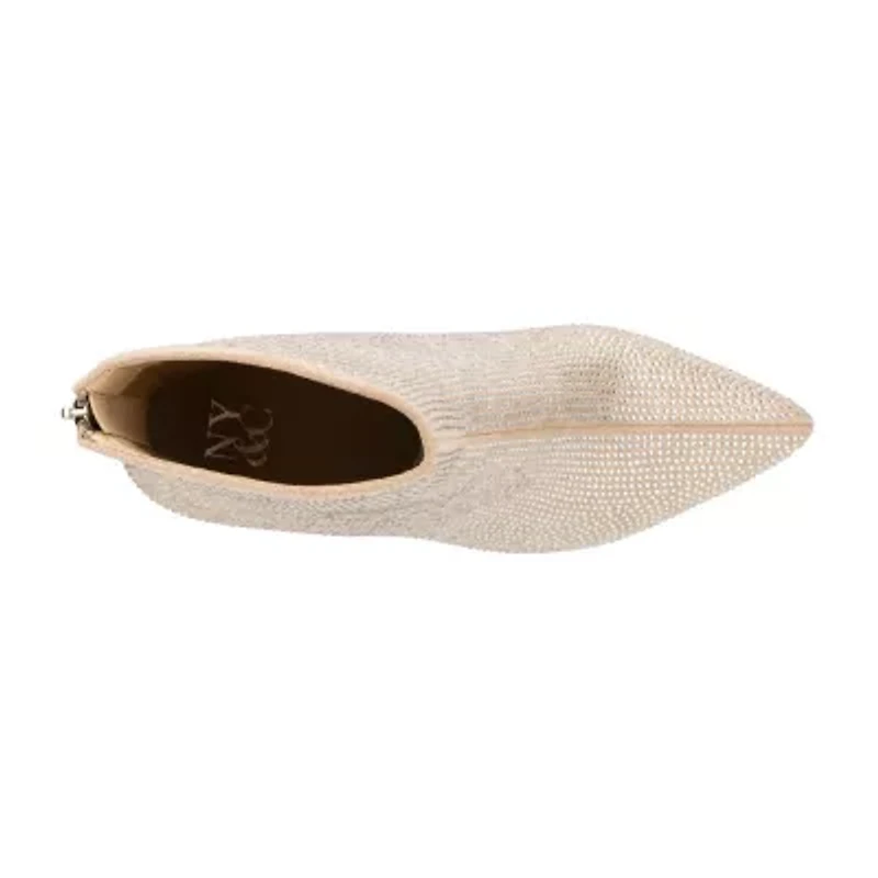 New York & Company Womens Reana Stiletto Heel Booties