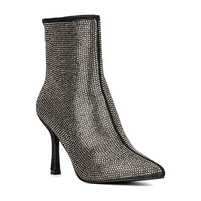 New York & Company Womens Reana Stiletto Heel Booties