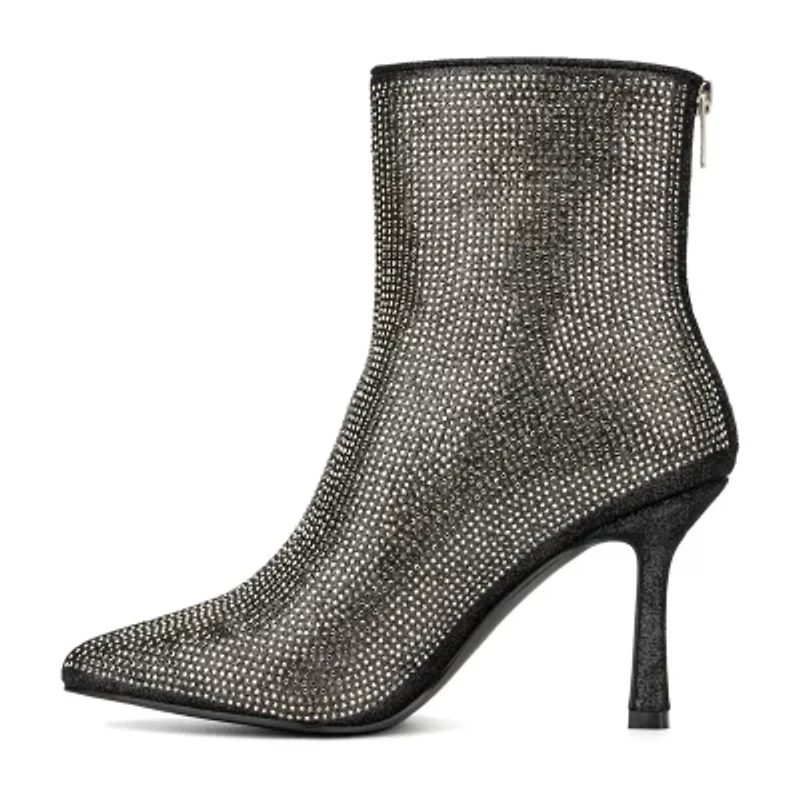 New York & Company Womens Reana Stiletto Heel Booties