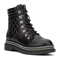 New York & Company Womens Katelynn Flat Heel Booties