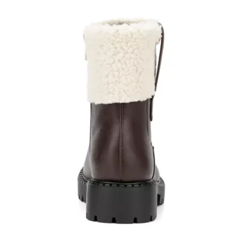 New York & Company Womens Nelli Block Heel Booties