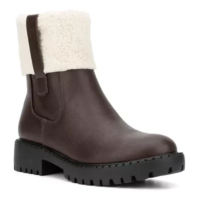 New York & Company Womens Nelli Block Heel Booties