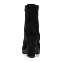 New York & Company Womens Araceliie Block Heel Booties