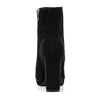 New York & Company Womens Franie Block Heel Booties