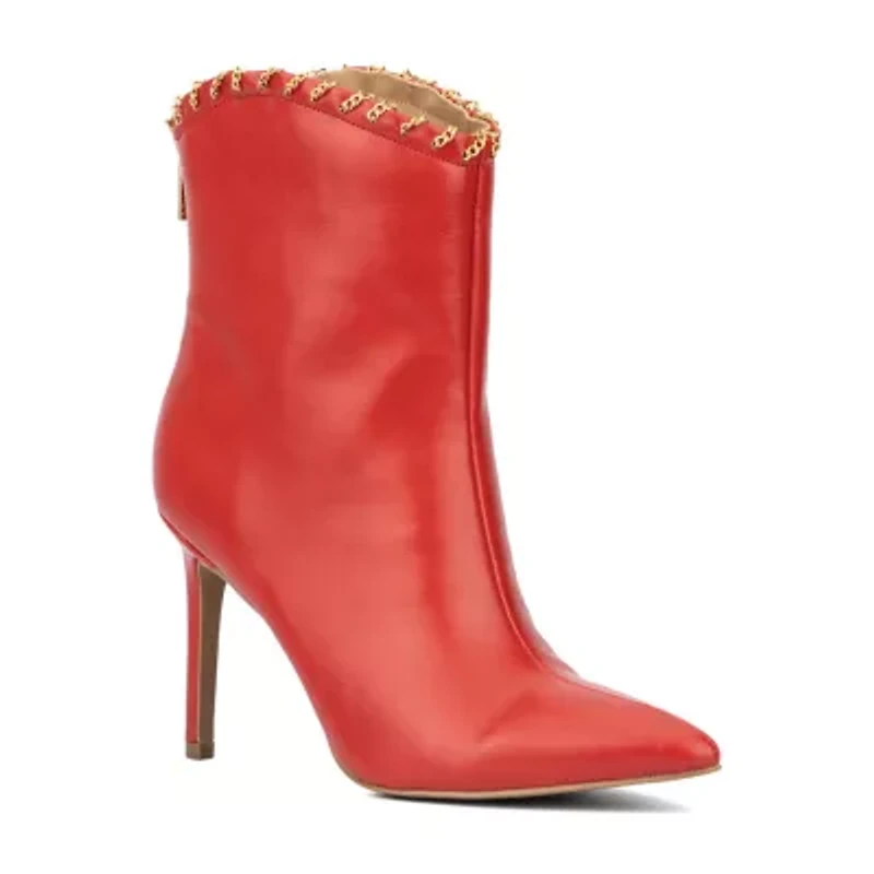 New York & Company Womens Deborahie Stiletto Heel Booties