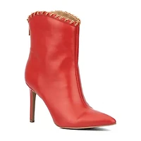 New York & Company Womens Deborahie Stiletto Heel Booties