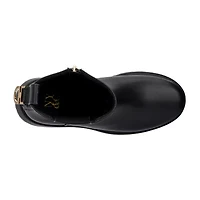 New York & Company Womens Mandi Block Heel Booties