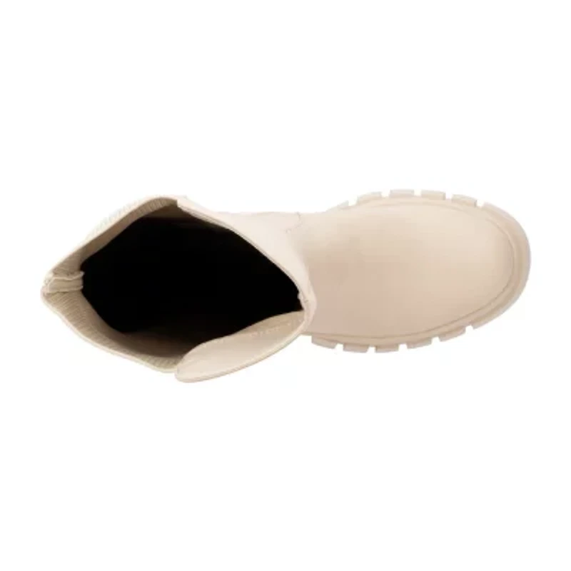 New York & Company Womens Sara Block Heel Over the Knee Boots