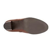 New York & Company Womens Angie Stacked Heel Booties