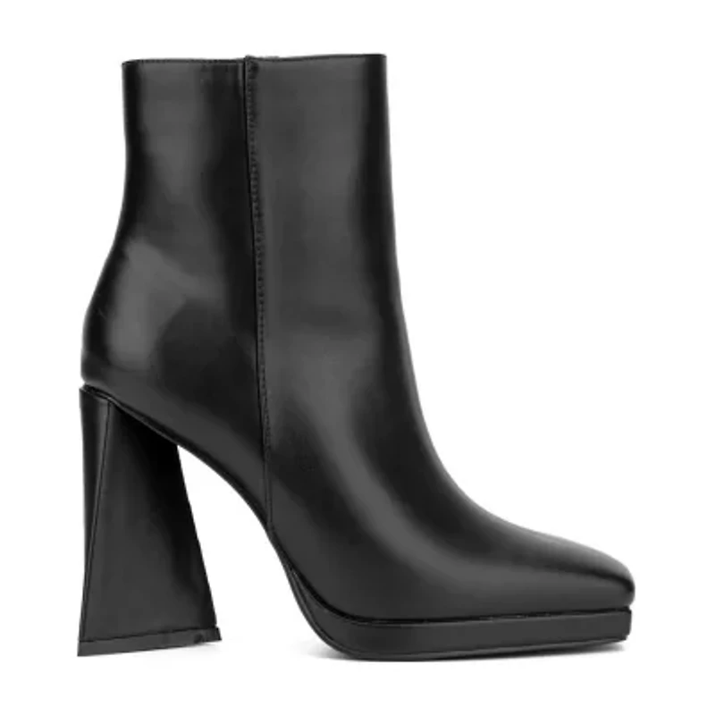 New York & Company Womens Yolanaie Stiletto Heel Booties