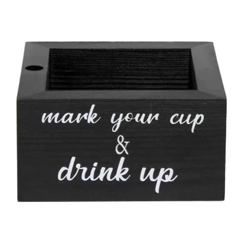 All the Rages Elegant Designs Wooden Kitchen Caddy And 1 Pair Napkin Holder