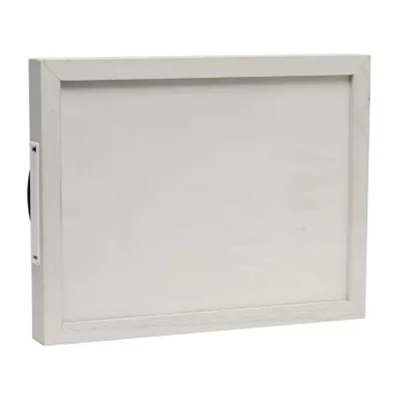 All the Rages Elegant Designs Salento Rectangular Led Decorative Tray