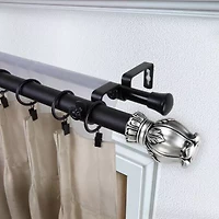Rod Desyne Regent 1" Adjustable Double Curtain