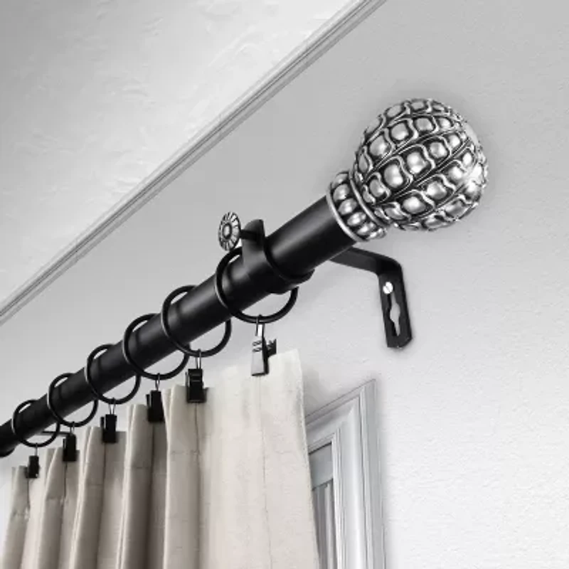 Rod Desyne Pod 1" Adjustable Curtain