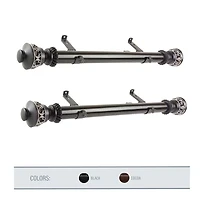 Rod Desyne (Set Of 2) Lattice Side 1 1/2 Curtain