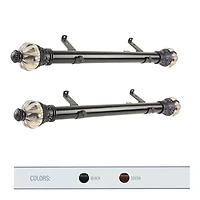 Rod Desyne (Set Of 2) Royal 1 1/2 Curtain