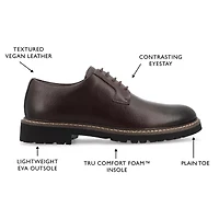 Vance Co Martin Mens Round Closed Toe Loafers