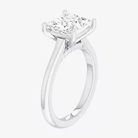 Solitaire Ring (G-H / Si1-Si2) Womens 2 CT. T.W. Lab Grown White Diamond 14K Gold Princess Engagement