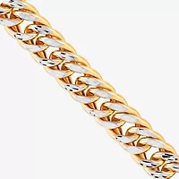 Mens 14K Gold 24 Inch Curb Chain Necklace