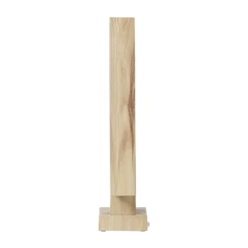 Roman 12" Led Tree With Cardinal Wood Base Lighted Christmas Tabletop Decor