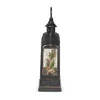 Roman 9.5" Led Swirl Nativity Lantern Lighted Christmas Tabletop Decor