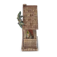 Roman 8.25" Led Nativity Stable Lighted Christmas Tabletop Decor