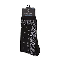 Shaquille O'Neal XLG Dress Mens 1 Pair Big and Tall Crew Socks
